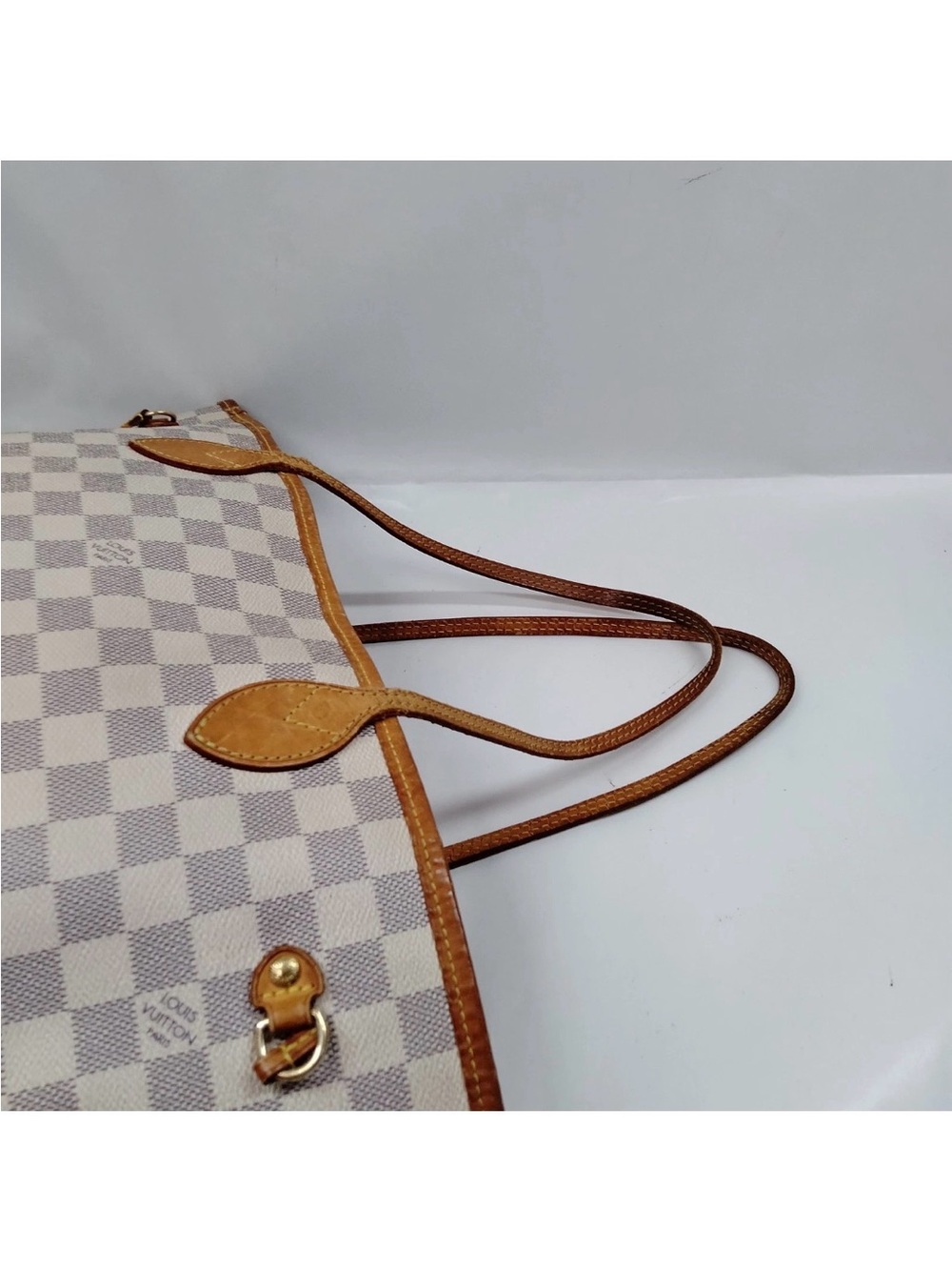 ✅AUTH✅LOUIS VUITTON NEVERFULL AZUR MM - Picture 4 of 16